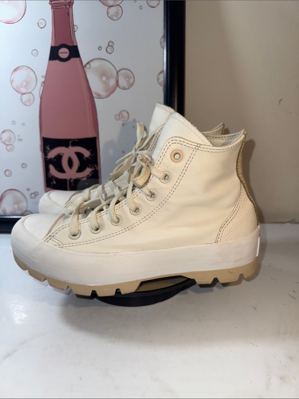 Converse Women’s Chuck Taylor All Star Lugged High-Top Sneakers - Size 7.5